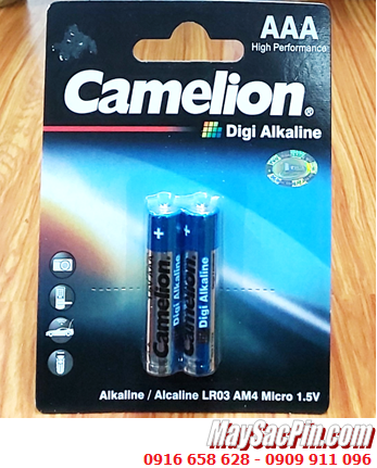 Pin Camelion LR03 AM4; Pin AAA 1.5v Alkaline Camelion LR03 AM4 chính hãng _Vỉ 2 viên